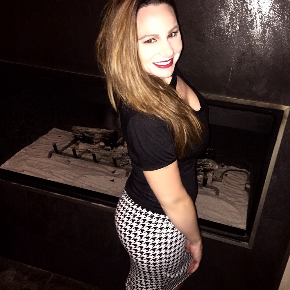 Vintage style pencil skirt